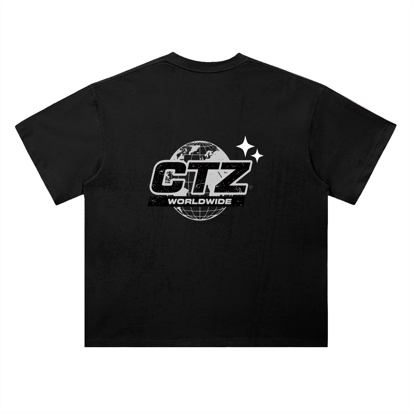 Heavyweight Drop Shoulder Cotton T-Shirt