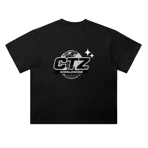 Heavyweight Drop Shoulder Cotton T-Shirt